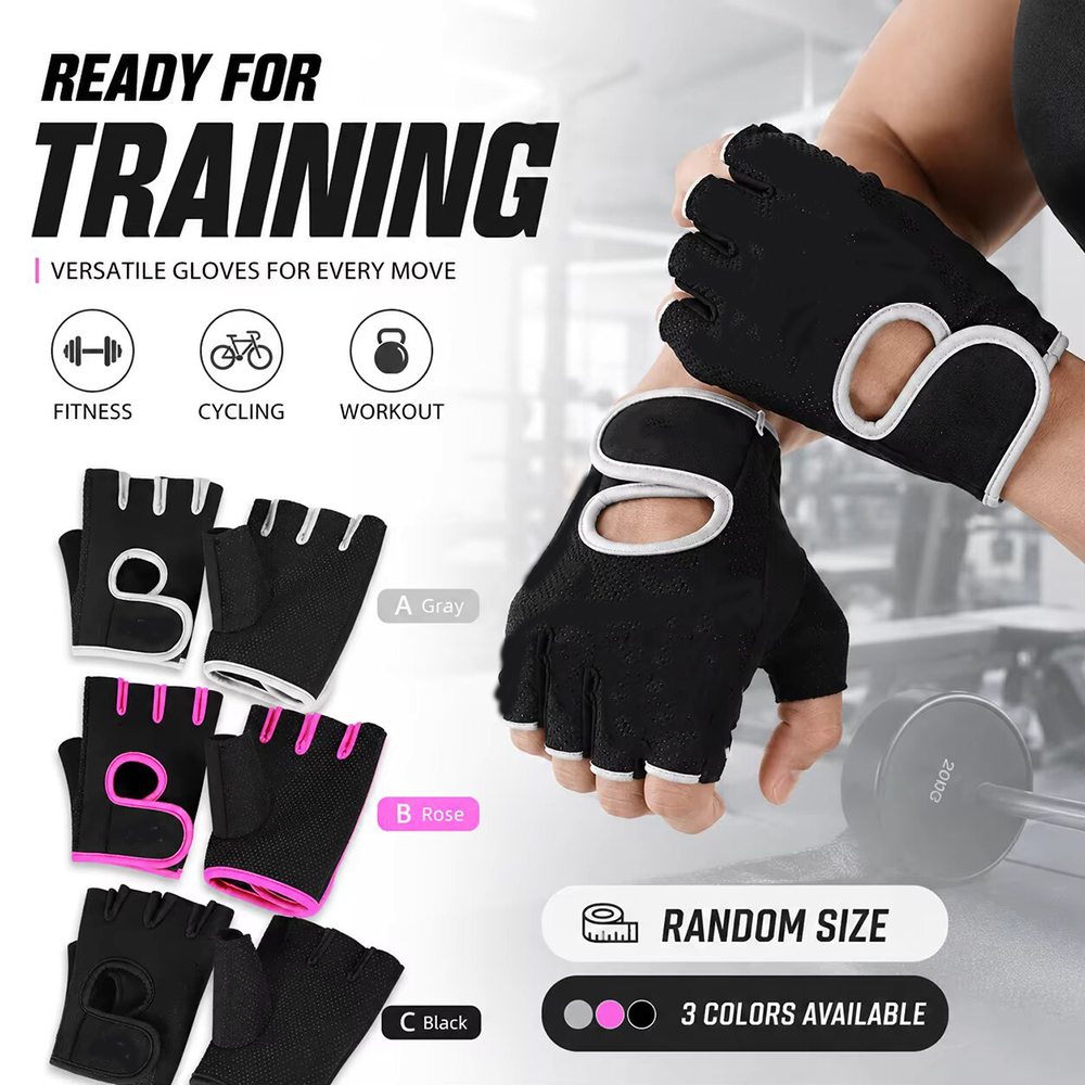 Breathable Half Finger Sports  - Weightlifting Gloves recension och pris
