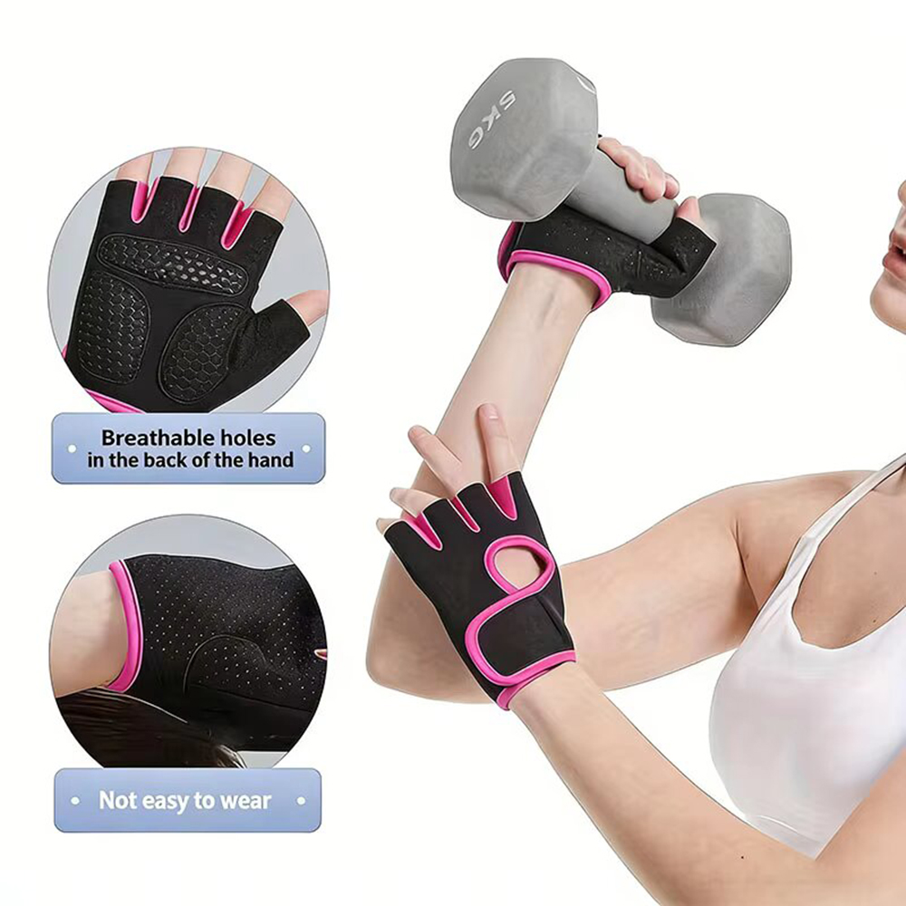 Breathable Half Finger Sports  - Weightlifting Gloves recension och pris