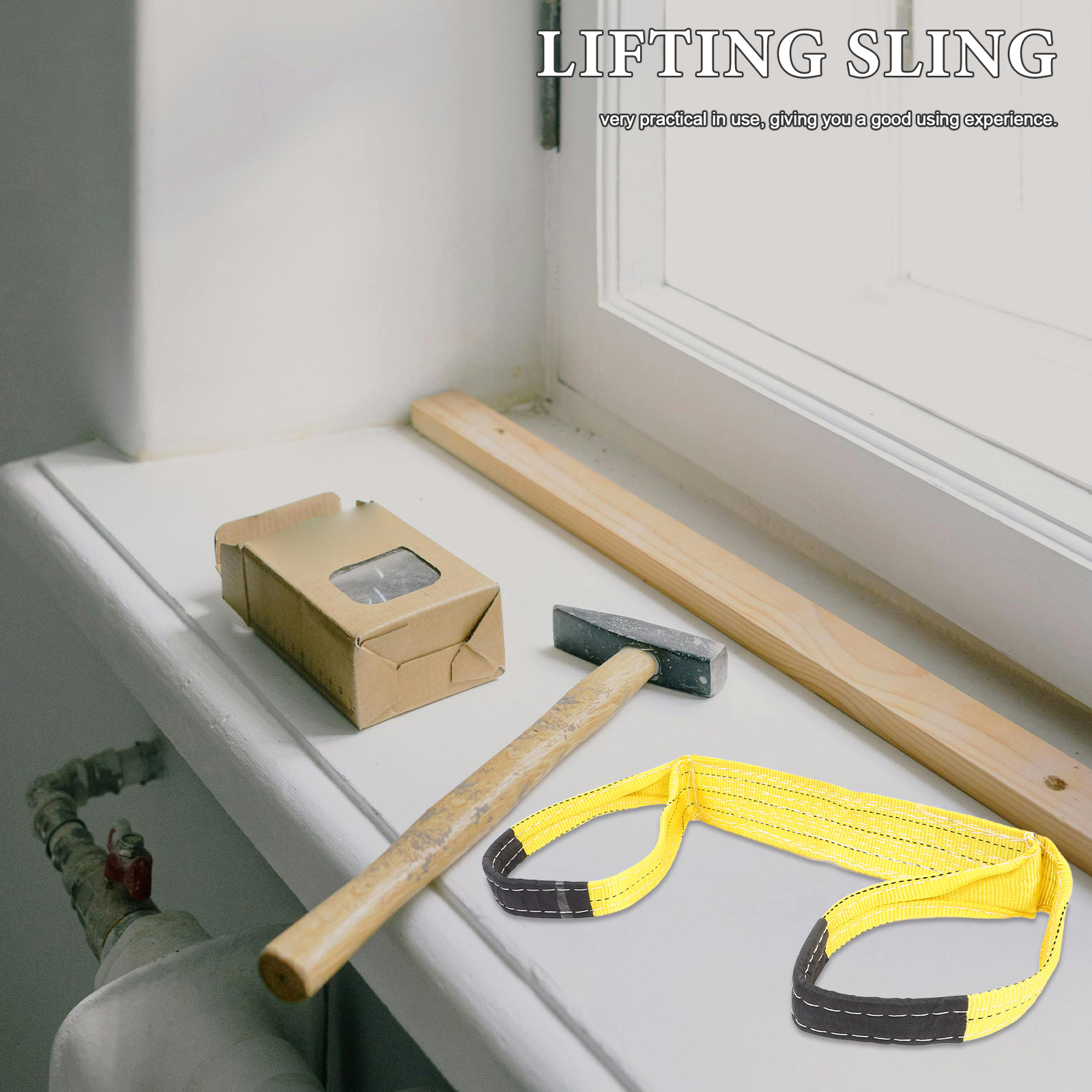 2Pcs Lifting Strap Web Sling H - Lifting Belt recension och pris