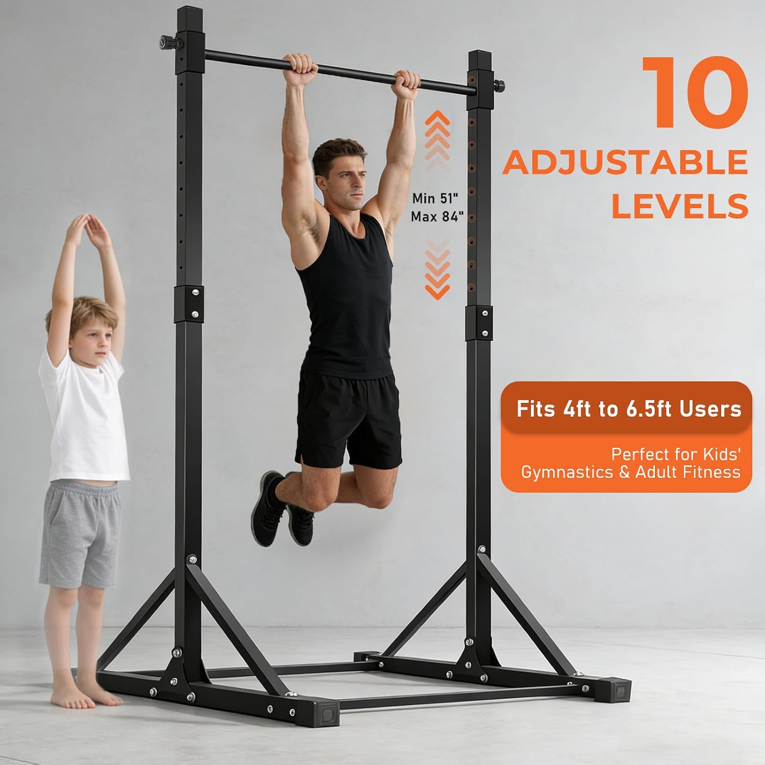 Outdoor Adjustable Chin-Up Bar - Pull Up Bar recension och pris