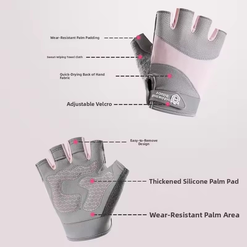 Outdoor Cycling Breathable Hal - Weightlifting Gloves recension och pris